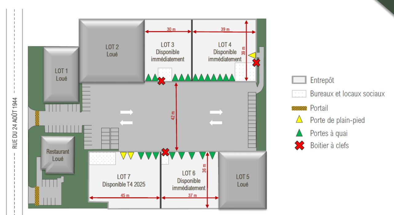 Local d'activité Corbas 6034m² Location local d'activité Corbas Rhône OLACT2205362 10